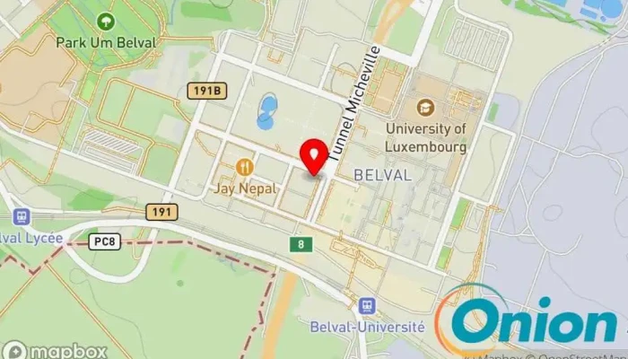 Kaart vun Lineheart Belval Computergeschäft zu Esch an der Alzette