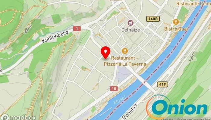Kaart vun LMP INTERNATIONAL S.A. Restaurant zu Grevenmacher