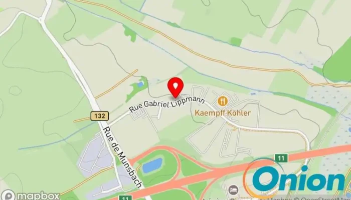 Kaart vun LMR Menuiserie Hersteller zu Niederanven