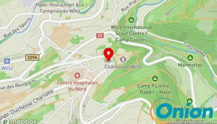 Kaart vun Local government Wiltz Stadtverwaltung zu Wiltz