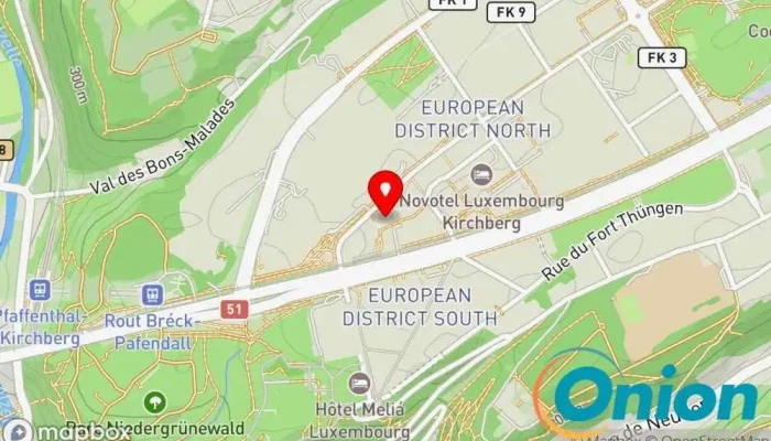 Kaart vun LOUNGE ACT ONE Restaurant, Bar, Chophouse-Restaurant, Französisches Restaurant, Rohkost-Restaurant, Brasserie, Weinstube zu Luxemburg
