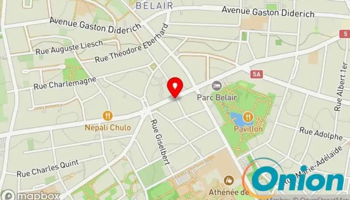 Kaart vun LUX NETTOYAGE Hausmeisterservice zu Luxemburg