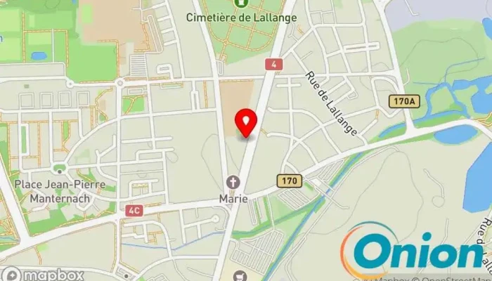 Kaart vun Lux Printer Services - Vente et location de copieurs - Consultant Informatique Geschäftsstelle, IT-Berater zu Esch an der Alzette