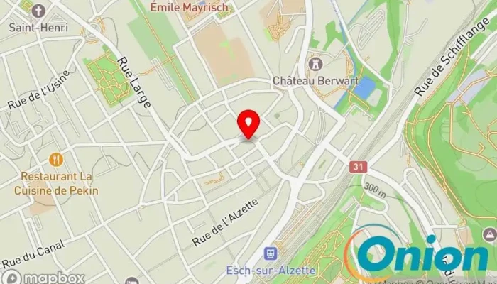 Kaart vun LUX Windows & Door SARLS Möbeltischler, Bautischlerei, Fensteranbieter zu Esch an der Alzette