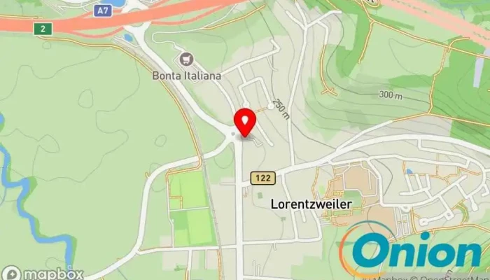 Kaart vun Luxhortus Sàrl Gartenbauer zu Lorentzweiler