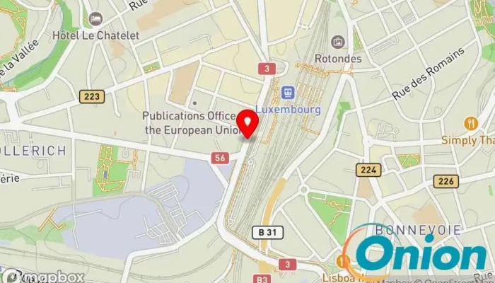 Kaart vun LuxService Agence de services d'aide à domicile zu Luxemburg