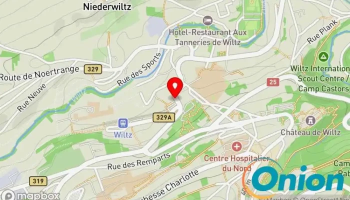 Kaart vun M 2 Elementer Sanitärtechnik zu Wiltz