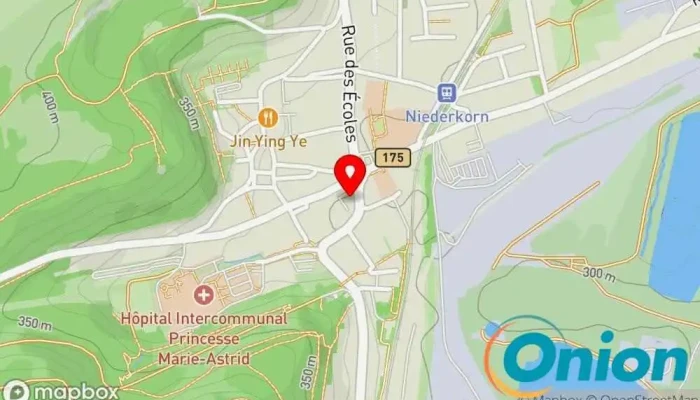 Kaart vun Magasin & Entreprise de Peinture Poullig Maler zu Differdange