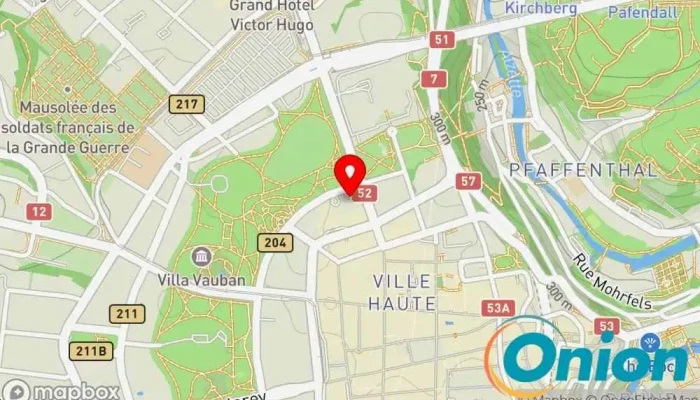 Kaart vun Mec Lux Sàrl Maurer zu Luxemburg