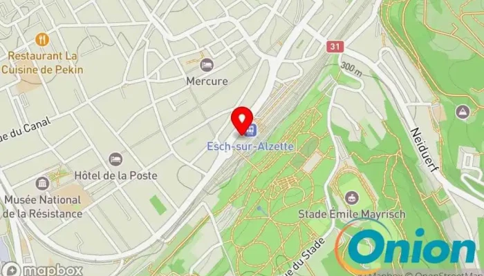 Kaart vun Melting Pot Familienrestaurant zu Esch an der Alzette