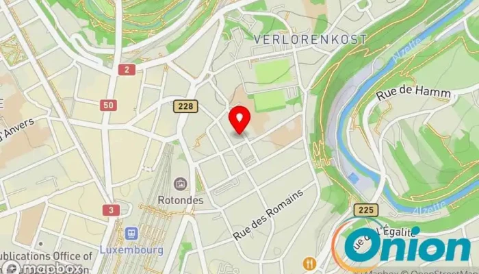 Kaart vun Menuiserie Dias  zu Luxemburg