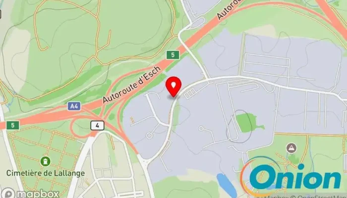 Kaart vun Menuiserie diffusion luxembourg (MDLUX) Drechsler zu Esch an der Alzette
