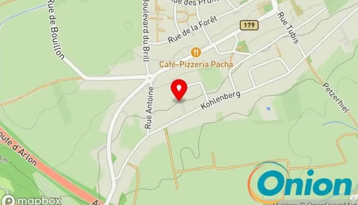 Kaart vun Menuiserie Dostert Jos S.a. Holzbearbeitungsbedarf zu Luxemburg