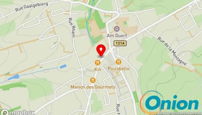 Kaart vun Menuiserie Ed. Comes Sàrl Bautischlerei zu Junglinster
