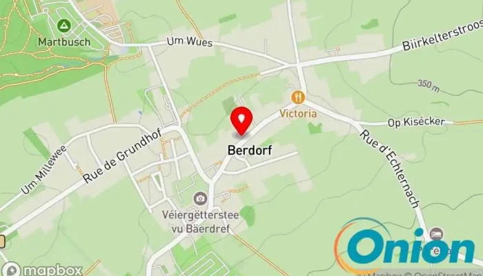 Kaart vun Menuiserie Félix Boes Sàrl Bautischlerei zu Luxemburg