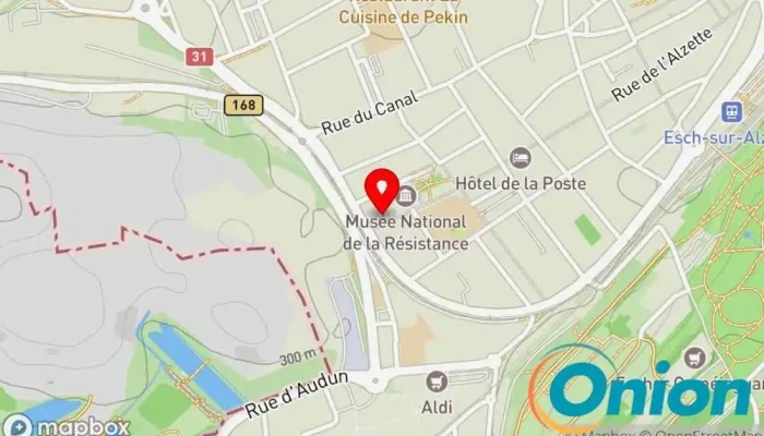 Kaart vun Menuiserie Thies S.a R.l.  zu Esch an der Alzette