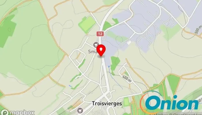 Kaart vun Menuiserie & Toiture 2000 SA Dachdecker zu Ulflingen