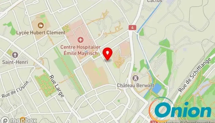 Kaart vun Metalica (Siège Social) SA  zu Esch an der Alzette