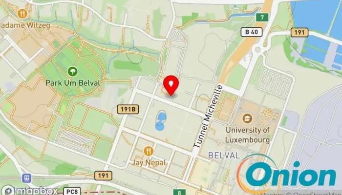 Kaart vun Microlog Luxembourg IT-Berater zu Sanem
