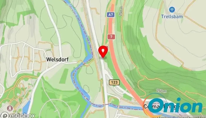Kaart vun Minit Solutions Sàrl Schuhreparatur-Geschäft, Graveur, Schlüsselduplikationsdienst, Uhrenreparaturservice zu Schieren