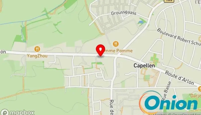 Kaart vun Modena Group Softwareentwickler/-hersteller, Business-to-Business-Dienst, Schulungszentrum zu Mamer