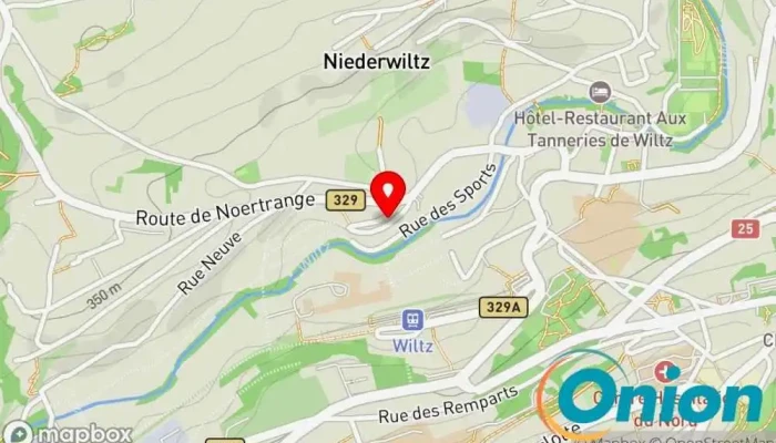 Kaart vun MR Solar Luxembourg Solarenergie-Unternehmen zu Wiltz