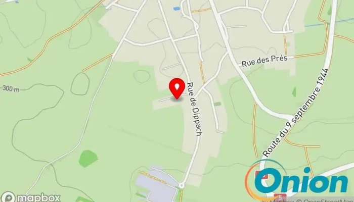 Kaart vun MTO Luxembourg Sàrl Heizungsanlagenanbieter zu Bertrange