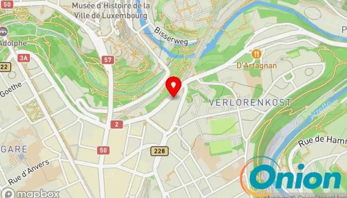 Kaart vun Mu Luxembourg Restaurant zu Luxemburg