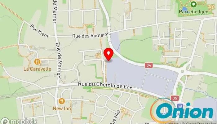 Kaart vun Naillon MPE Sàrl Elektriker zu Bertrange