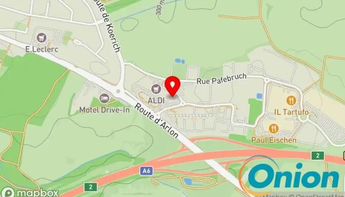 Kaart vun Office social commun à Mamer Sozialeinrichtung zu Mamer