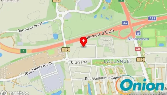 Kaart vun Optima Déco Maler zu Esch an der Alzette