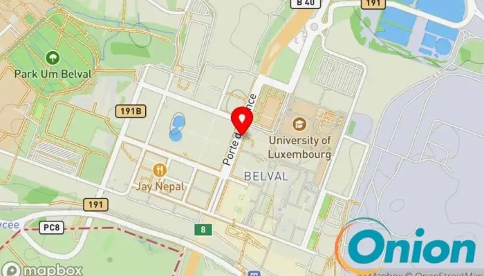 Kaart vun O’Tacos Esch-Belval Restaurant zu Esch an der Alzette