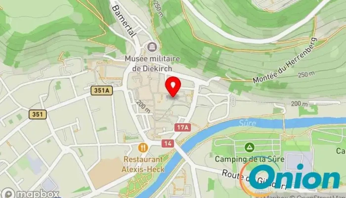 Kaart vun Peinture Putz SA Gemälde zu Diekirch