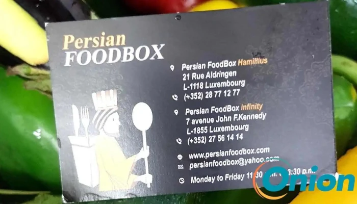 Persian Foodbox Vom Inhaber - Luxemburg