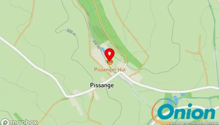 Kaart vun Piissenger Hütt Restaurant zu Reckingen/Mess