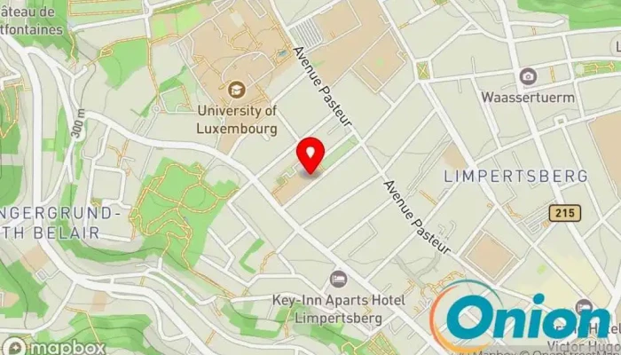 Kaart vun Piscine Limpertsberg - Piscine privée Schwimmbad zu Luxemburg