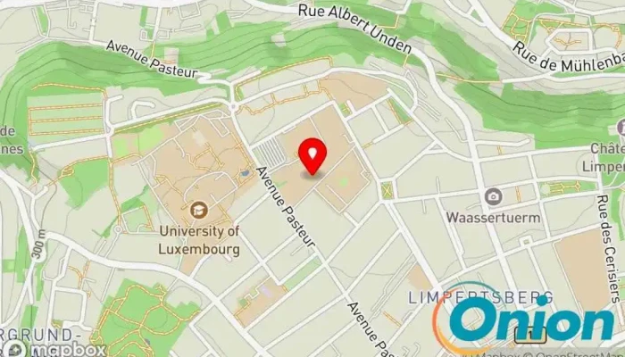 Kaart vun Piscine Lycée technique du Centre Öffentliches Schwimmbad zu Luxemburg