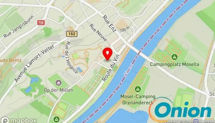 Kaart vun Place Dr. Fernand Kons Sehenswürdigkeit zu Remich