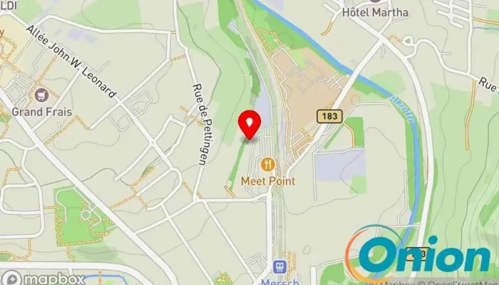 Kaart vun Polygone Sàrl Bauunternehmen zu Mersch