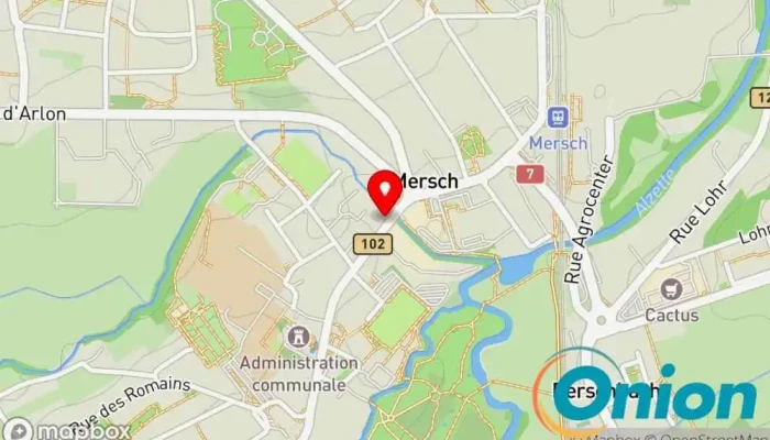 Kaart vun Portes intérieures Geschäft für Türen zu Mersch
