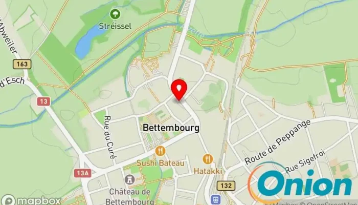 Kaart vun PRIVATE SERVICES Reinigungsdienst, Hausmeisterservice, Fensterreinigungsdienst zu Bettembourg