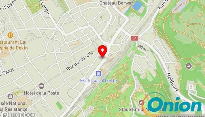 Kaart vun Pro fenêtre Türfachhandel, Aluminiumfenster, Carport- und Laubenbau, Garagentoranbieter, Fensteranbieter, Gardinengeschäft, Drechsler zu Esch an der Alzette