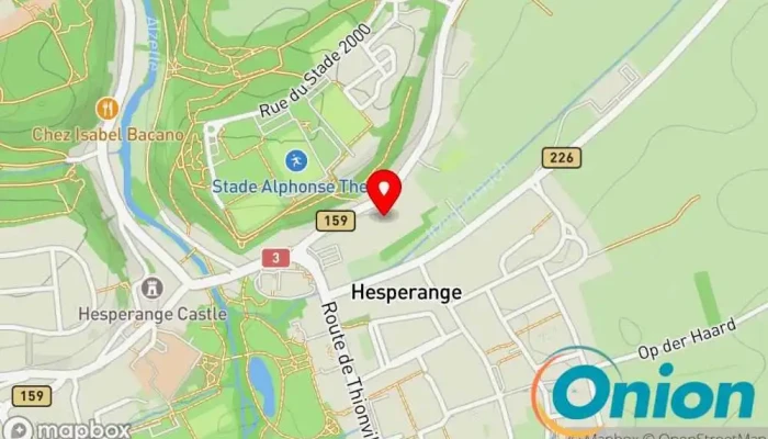 Kaart vun Promotions & constructions Sotoserrano. Sarl Wohnungsbauunternehmen zu Hesperingen