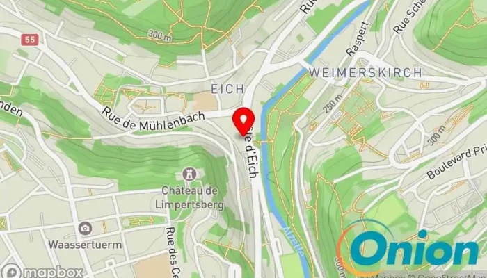 Kaart vun Punjab804 Restaurant zu Luxemburg