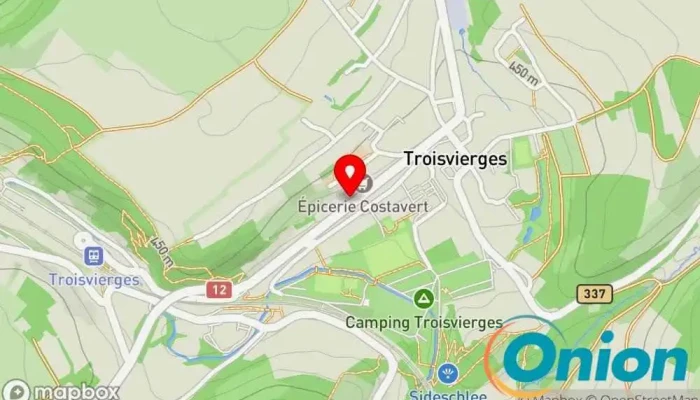 Kaart vun Pütz Innenausbau S.à r.l. Auftragnehmer für den Innenausbau, Möbeltischler, Fensteranbieter zu Ulflingen