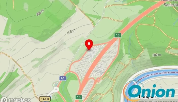 Kaart vun Rastplatz Wasserbillig Nord Rastplatz zu Mertert