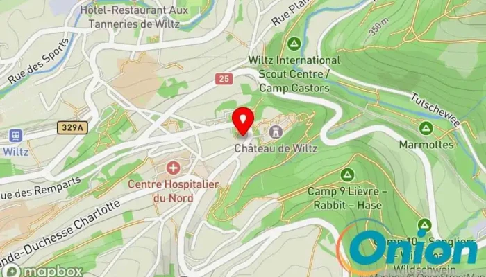 Kaart vun Rathaus Rathaus zu Wiltz