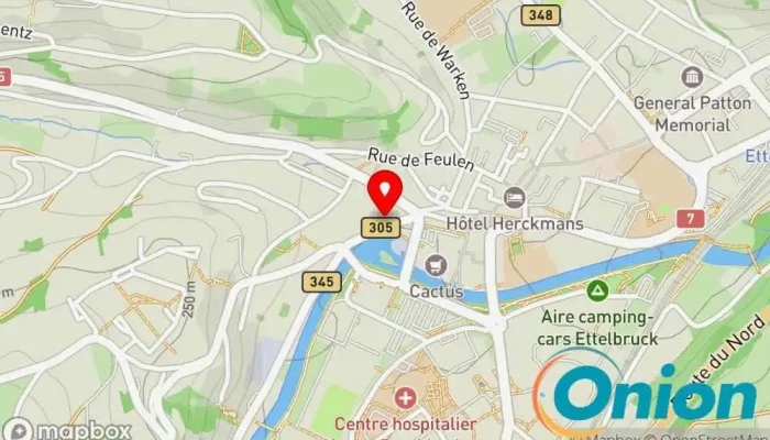 Kaart vun Renovation.lu Gebäuderestaurierungsdienst, Bauunternehmen, Immobilienagentur zu Ettelbruck