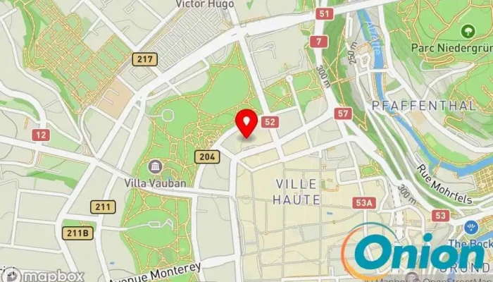 Kaart vun Restaurant Amelys Französisches Restaurant, Bar, Brauerei, Geschäftszentrum, Kongresszentrum, Restaurant mit europäischer Küche, Lebensmittelanbieter, Lounge, Rohkost-Restaurant zu Luxemburg