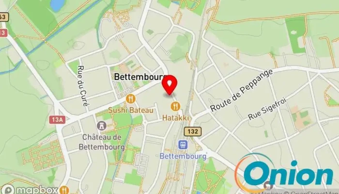 Kaart vun Restaurant Khana Khazana Restaurant zu Bettembourg